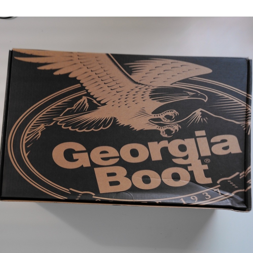 Georgia Boot Giant Romeo Men's 9M Dark Brown Leather Work Boots GR262 New